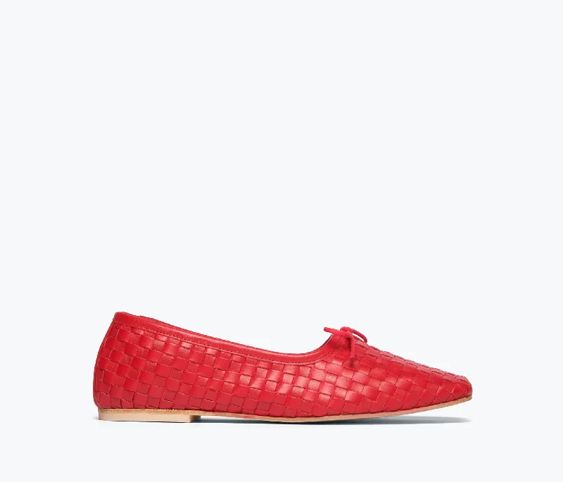 Casual Sandals For Sale JADA SQUARE TOE BALLET FLAT