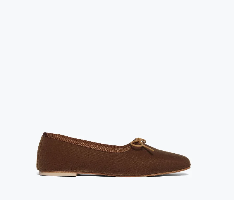 Comfortable Casual Shoes JADA SQUARE TOE BALLET FLAT