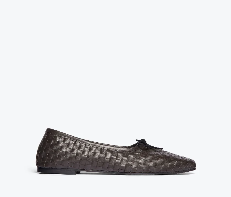 Affordable Running Shoes JADA SQUARE TOE BALLET FLAT
