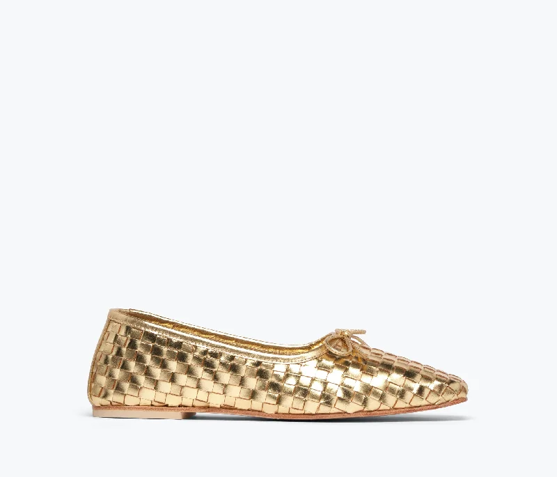 Best Running Sneakers JADA SQUARE TOE BALLET FLAT