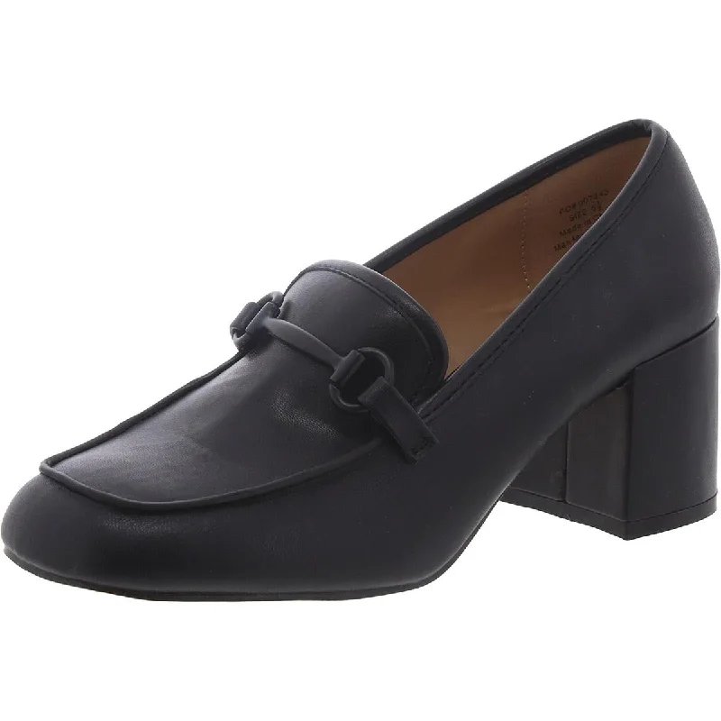 Fashionable Moccasins Journee Collection Womens NYSAA Faux Leather Horse bit Loafer Heels Fashionable Moccasins Journee Collection Womens NYSAA Faux Leather Horse bit Loafer Heels
