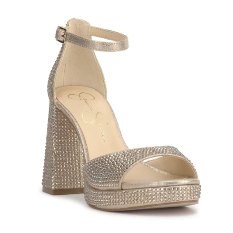 Casual Flip Flops Kaliah in Champagne