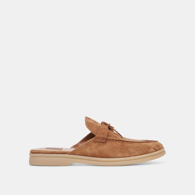 Casual Booties For Sale LASAIL FLATS BROWN SUEDE