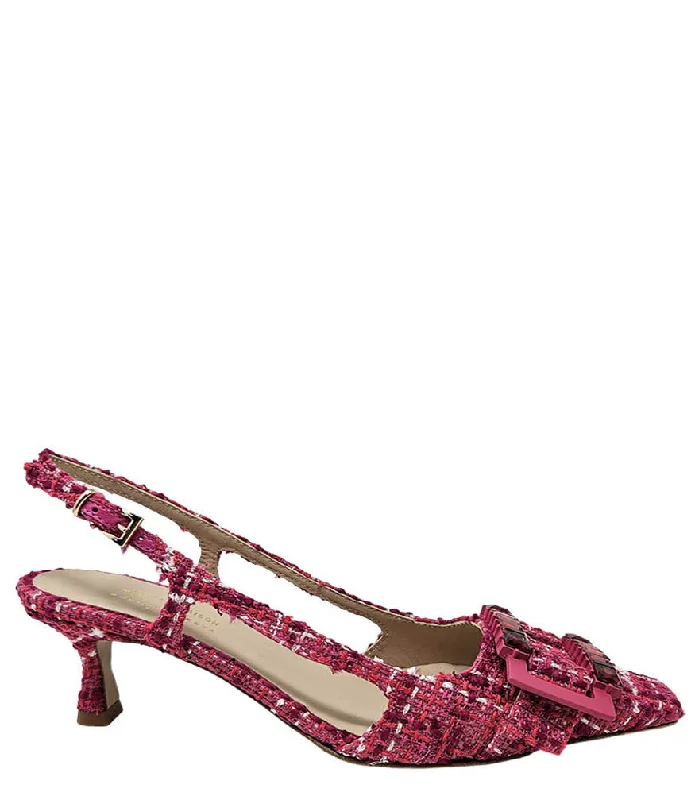 Casual Walking Boots Atena Cherry Heel Slingback