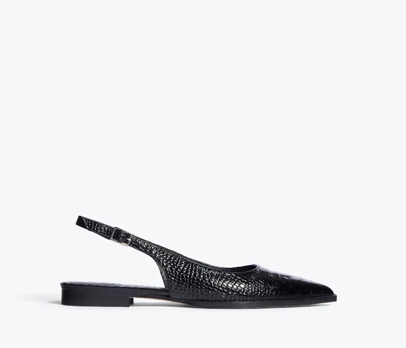 Formal Wedding Shoes MARIE SLINGBACK POINT FLAT