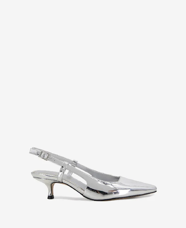 Classic Oxford Shoes Martha Slingback Heel