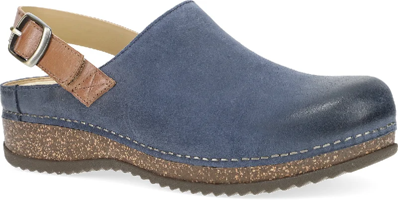 Casual Walking Boots Merrin - Blue Burnished Suede