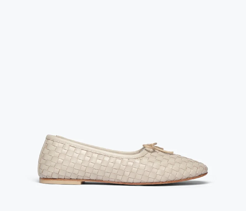 Luxury Boots For Sale ROMA ROUND TOE BALLET FLAT