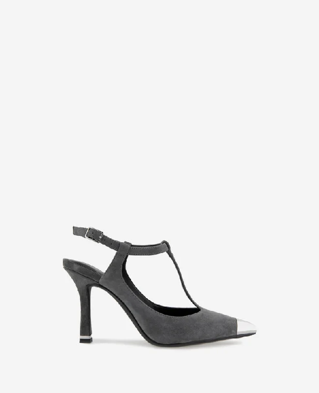 High Quality Sneakers Romi T-Strap Suede Pump