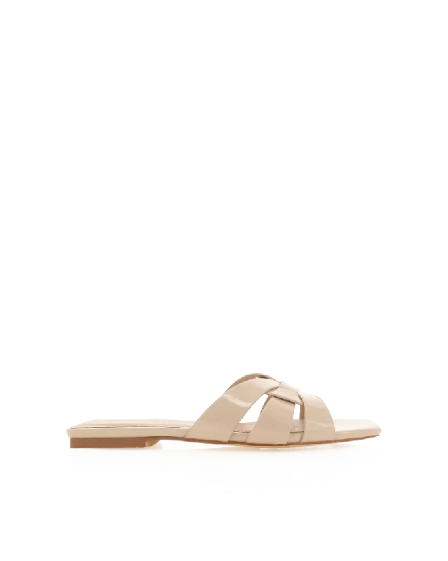 Slip-On Winter Shoes RYLEY - NUDE PATENT