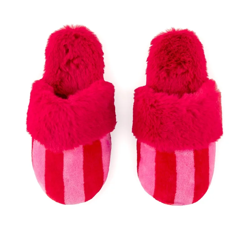 Durable Work Boots Shiraleah: Felicity Stripe Slippers