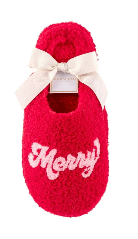 Comfortable Walking Sandals Shiraleah: Merry Merry Slippers