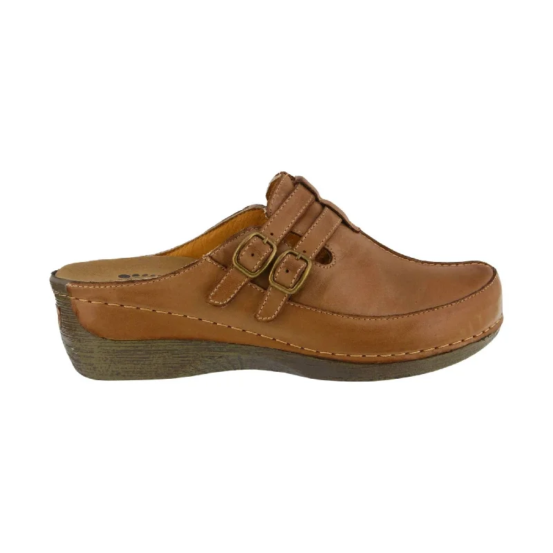 High Quality Sneakers Spring Step Women's Happy Clogs - Brown