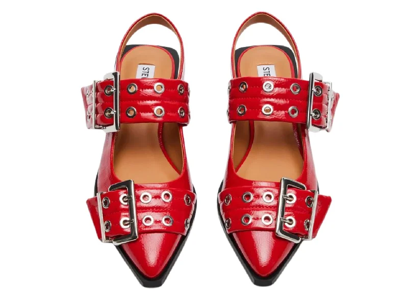 Slip-On Sneakers Collection Steve Madden: Graya Red Patent