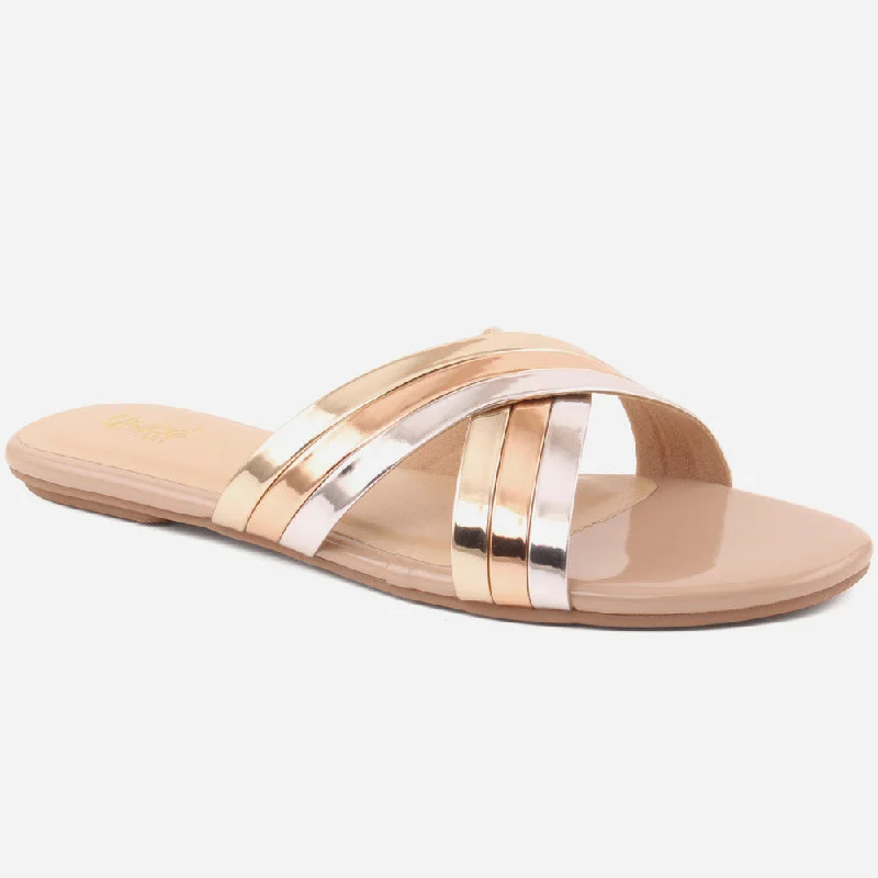 Cozy Winter Shoes Women "BADY" Multi Color Slip On Slippers