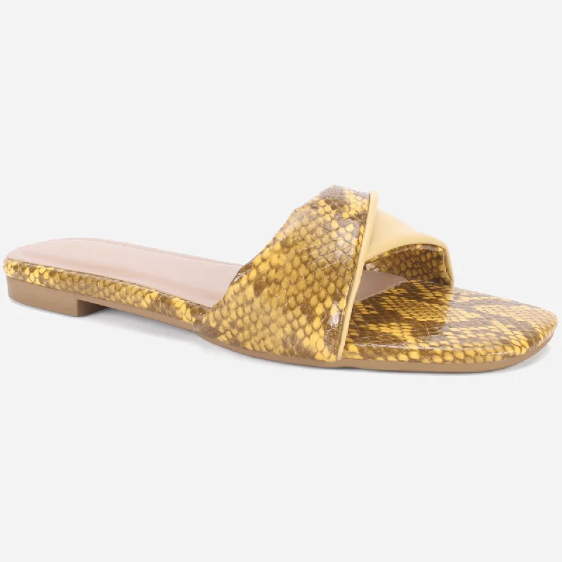Comfortable Slippers For Home Women "EASTON" Summer Flat Slippers