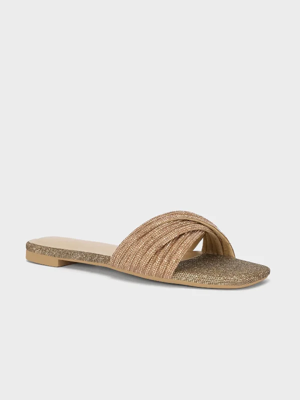 Casual Walking Boots Women's "APHEA" Square Toe Slippers