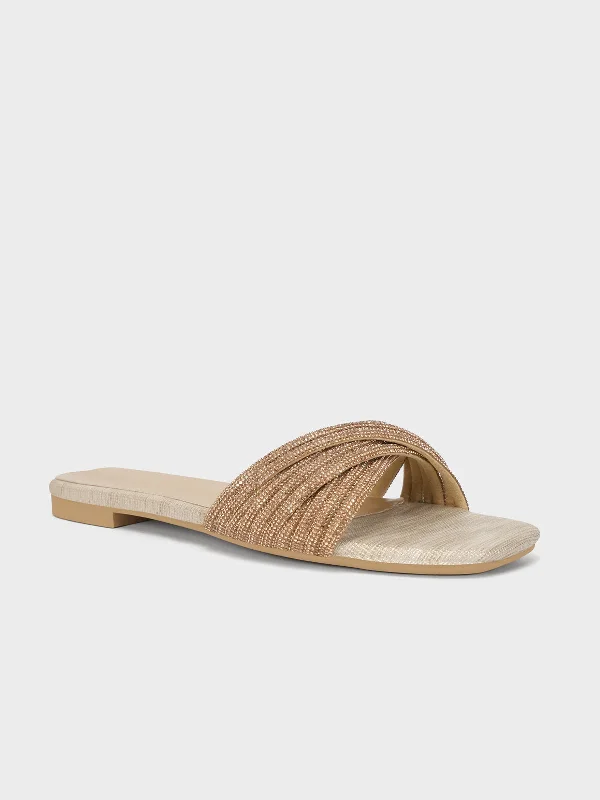 Stylish Running Footwear Women's "APHEA" Square Toe Slippers