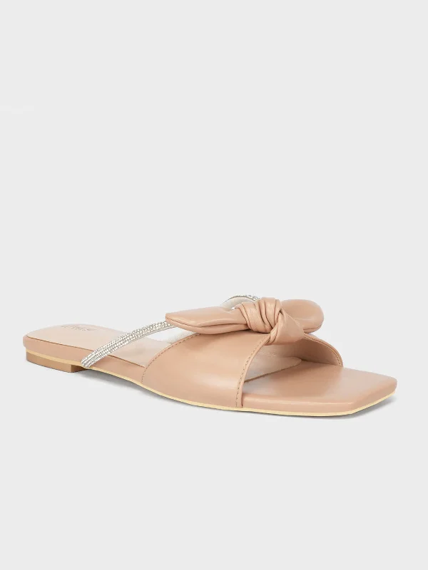 Fashionable Summer Shoes Womens "BEDAGI" Casual Fancy Flat Slippers