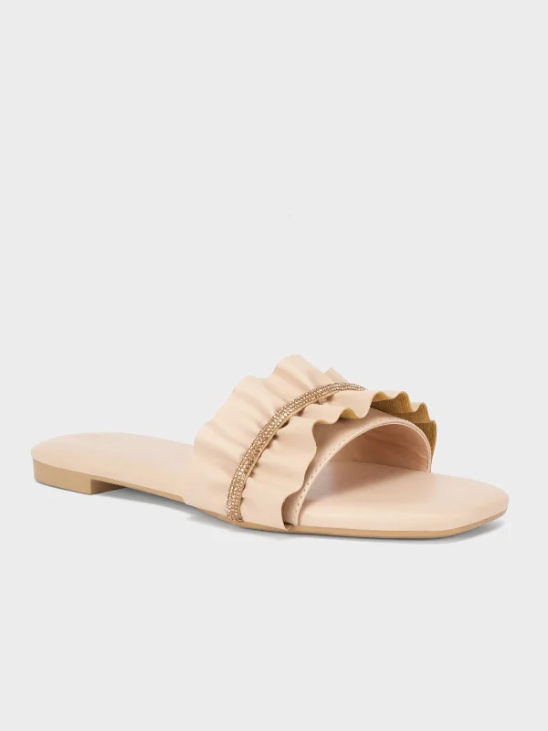 High Fashion Sneakers Women's "CASSIA" Decorated Stylish Slippers