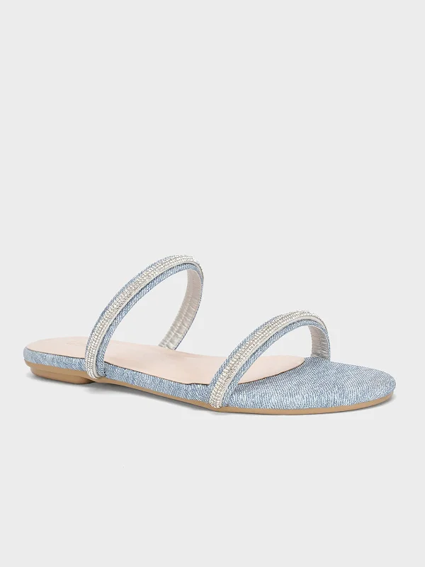 Casual Booties For Sale Women's "GLAUCIO" Strappy Open Toe Slippers