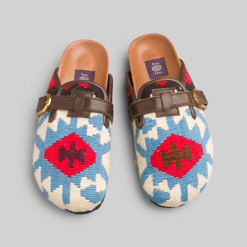 Comfortable Walking Sandals Women's Kilim Clog Size 10
