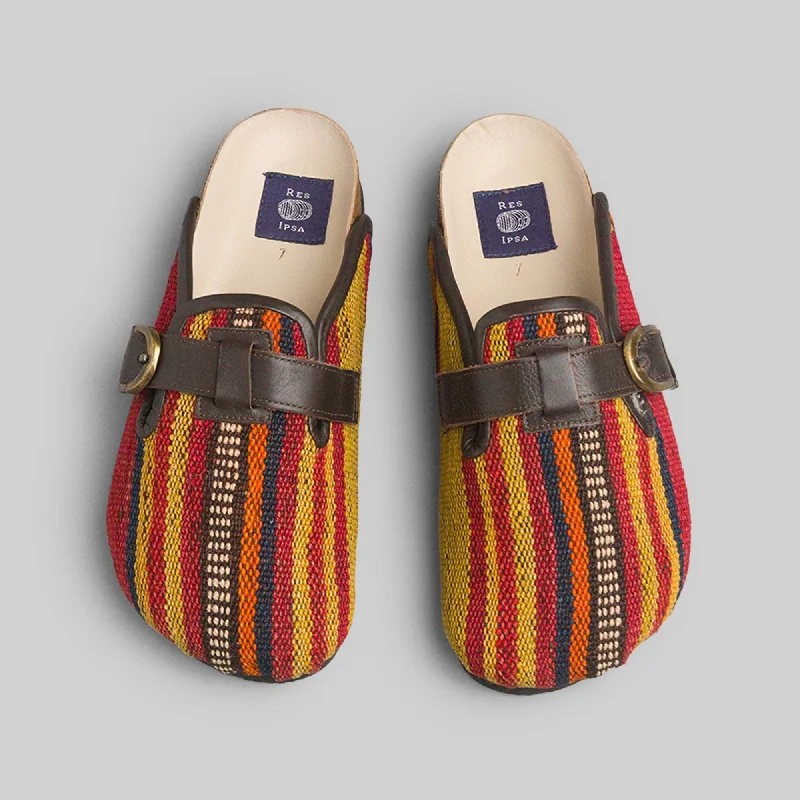 Black Dress Shoes Women's Kilim Clog Size 7