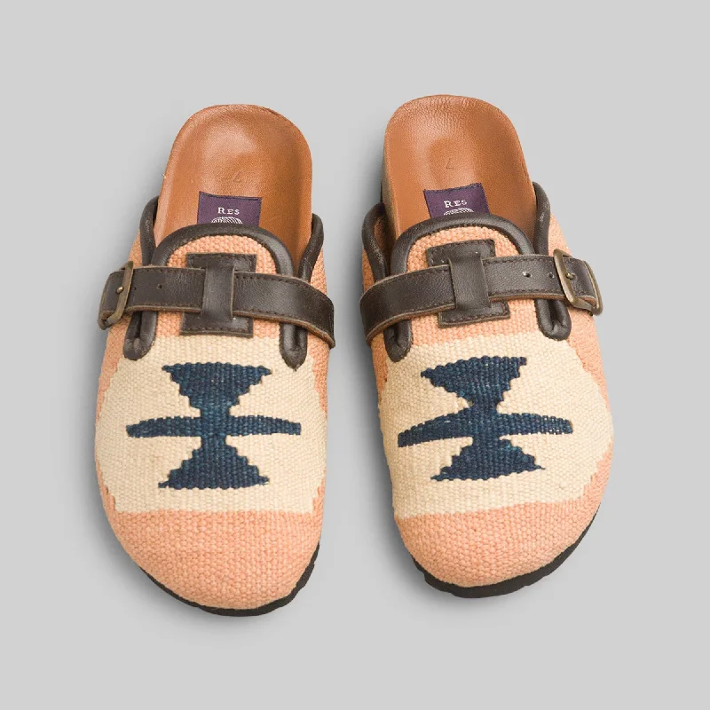 Comfortable Slippers For Home Women's Kilim Clog Size 7