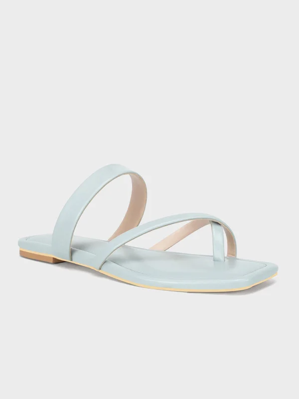 Comfortable Flats For Work Womens "KINEKS" Stylish Flat Slippers