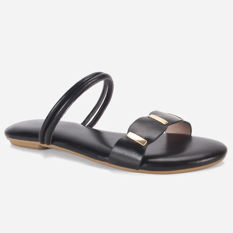 Stylish Sneakers Online Womens "MILES"  Comfy Flat Open-Toe Summer Slippers