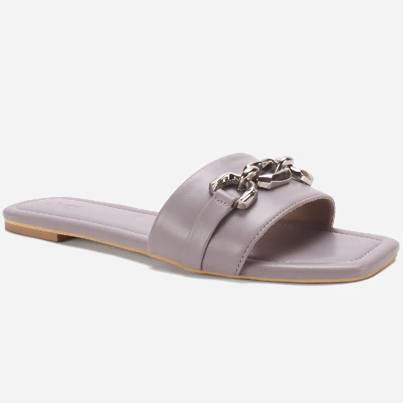 Formal Dress Shoes Women's "OPHELIA" Decorated Summer Slippers