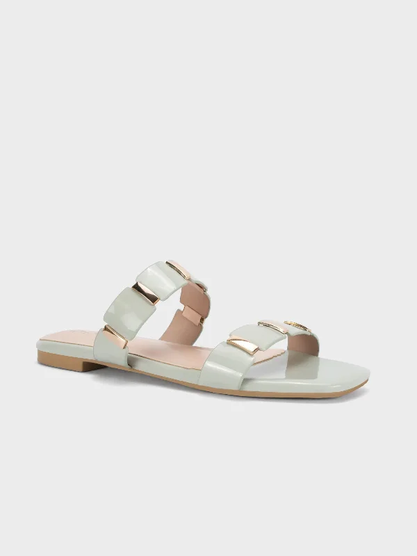 Trendy Summer Sandals T Women's "OSCAR" Flat Summer Open-Toe Slippers