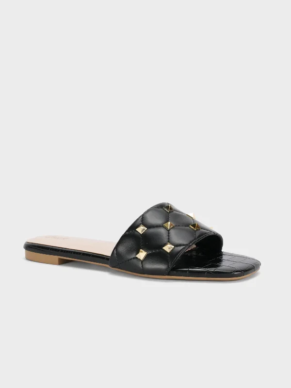 Trendy Loafers For Sale Women's "RAMONA" Decorated Summer Flat Slippers