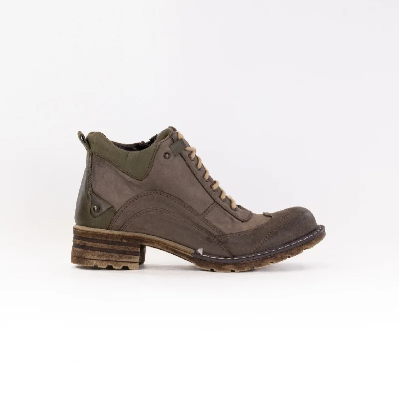 Leather Casual Shoes V-Italia 1162 Giovanne (Women's) - Olive