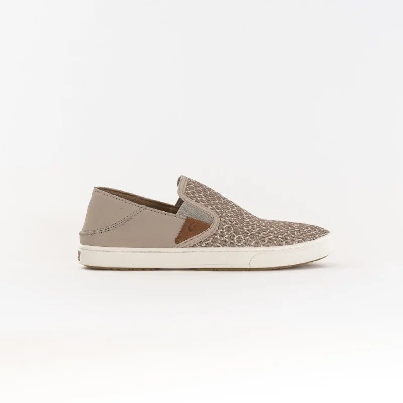 Comfortable Walking Shoes Olukai Pehuea Pa'i (Women's) - Silt/Mo'o