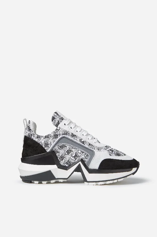 Casual Sandals For Sale Black and White Suede 4.0 Sneakers