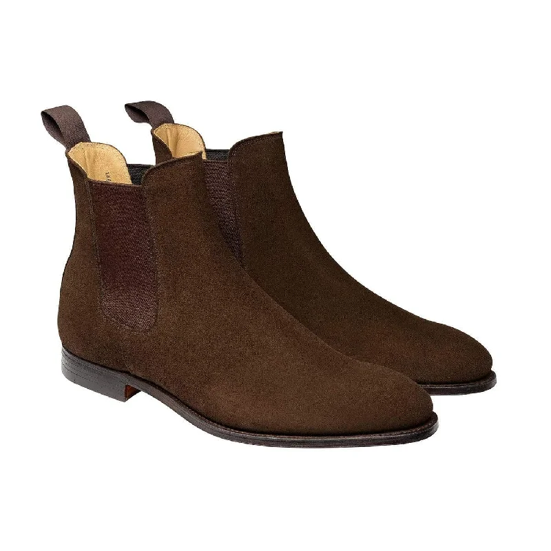 Fashionable Loafers For Sale Bonnie Dark Brown Calf Suede