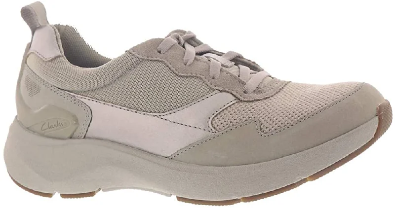 Comfortable Running Sneakers Clarks Wave 2.0 Move Stone 60690