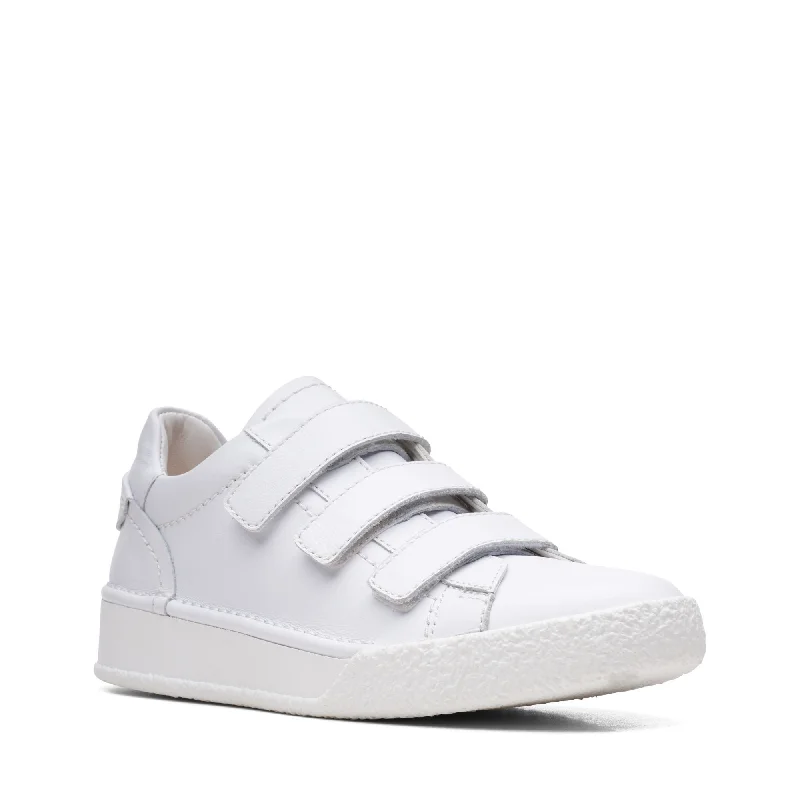 Comfortable Flats For Work Clarks CraftCup Strap Velcro