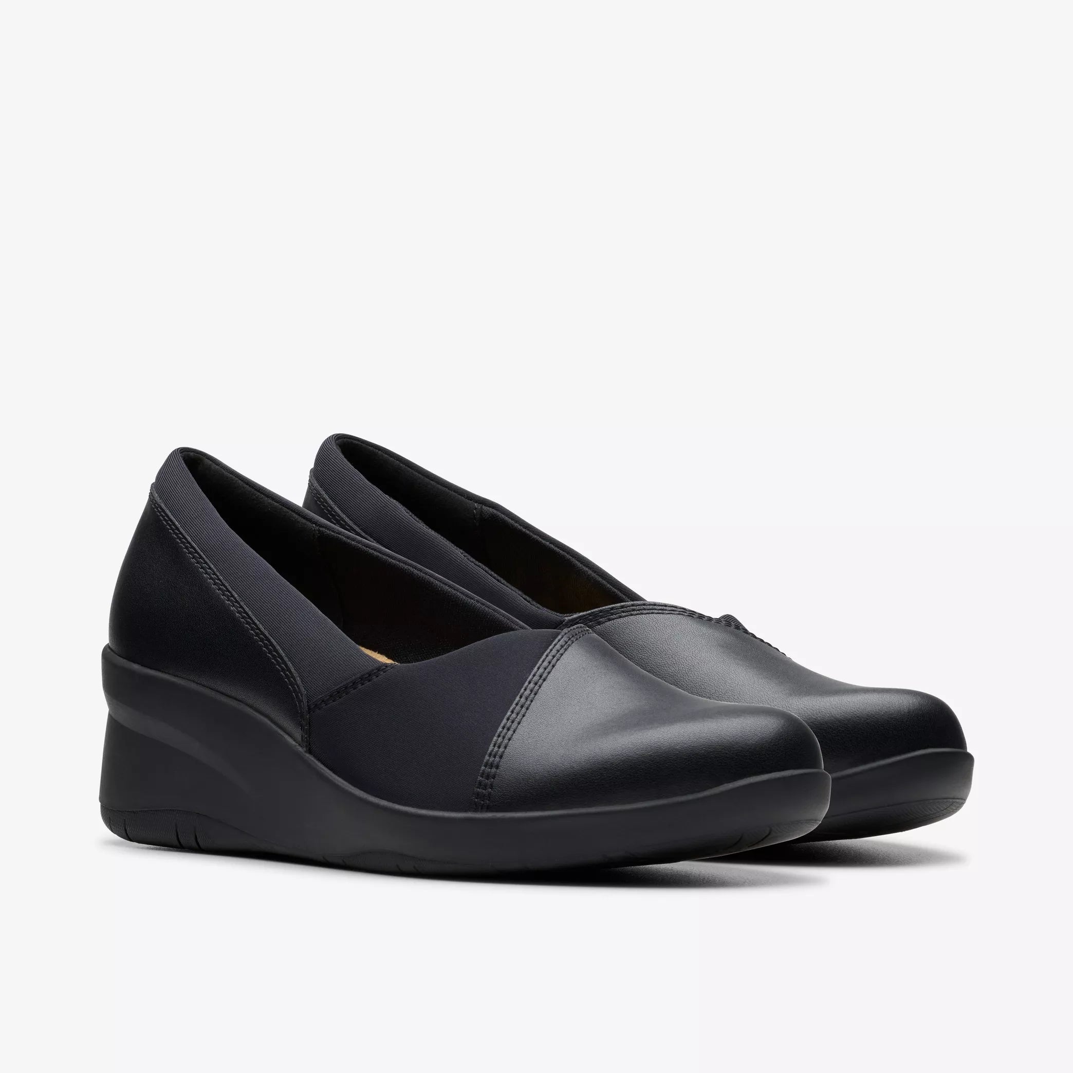 Vintage Sneakers Collection Clarks Suttyn Walk Blk 80140