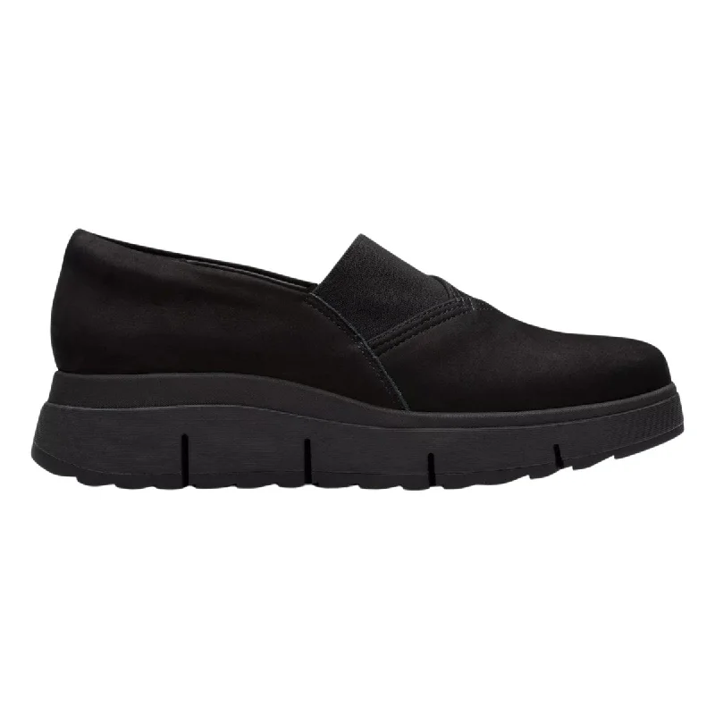Best Running Sneakers Clarks Women's Loriini West Black Nubuck