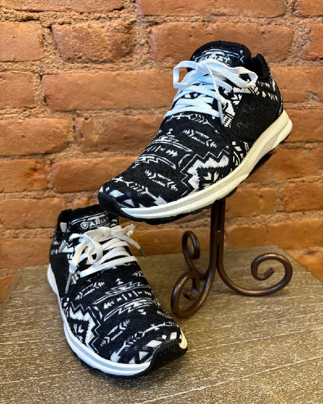 Vintage Boots Collection Ariat Women's Midnight Montana Fuse Lace-Up Tennis Shoe 10050877