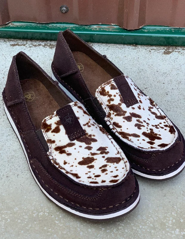 High Heels Collection Ariat Women's Chocolate Chip suede Hair On Cruiser Shoes 10033932 High Heels Collection Ariat Women's Chocolate Chip suede Hair On Cruiser Shoes 10033932