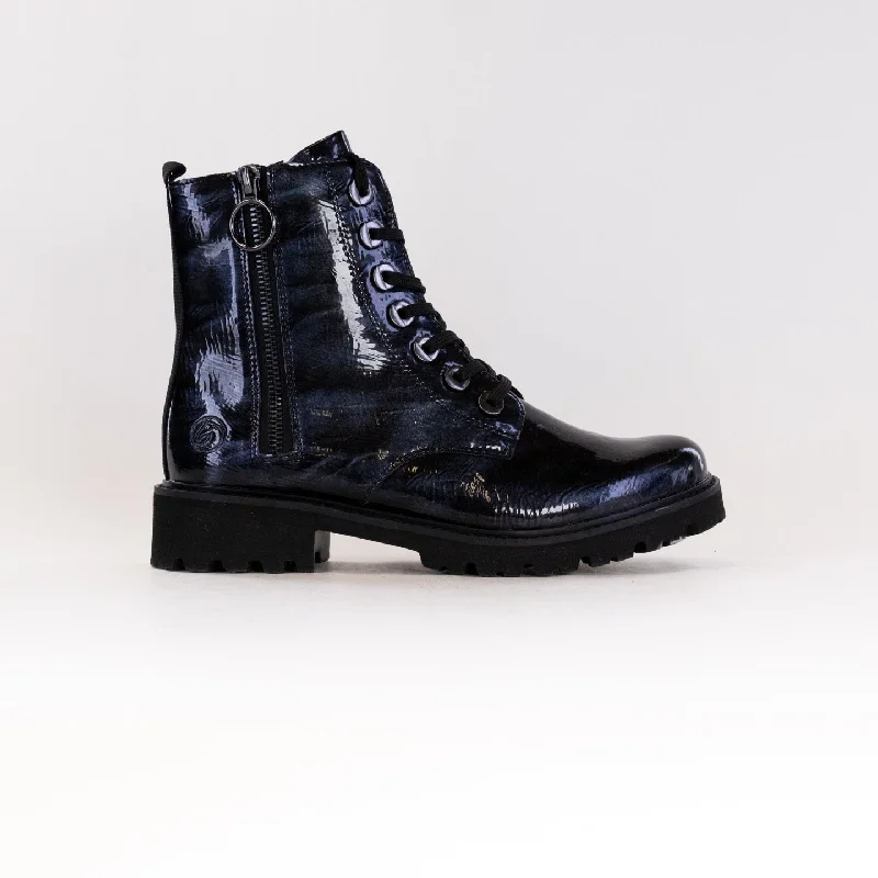 Leather Casual Shoes Remonte Marusha (Women's) - Blue Patent
