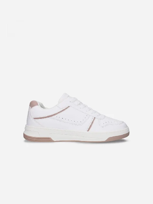 Summer Sports Shoes Dara Women's Recycled Vegan Basic Sport Sneakers | White
