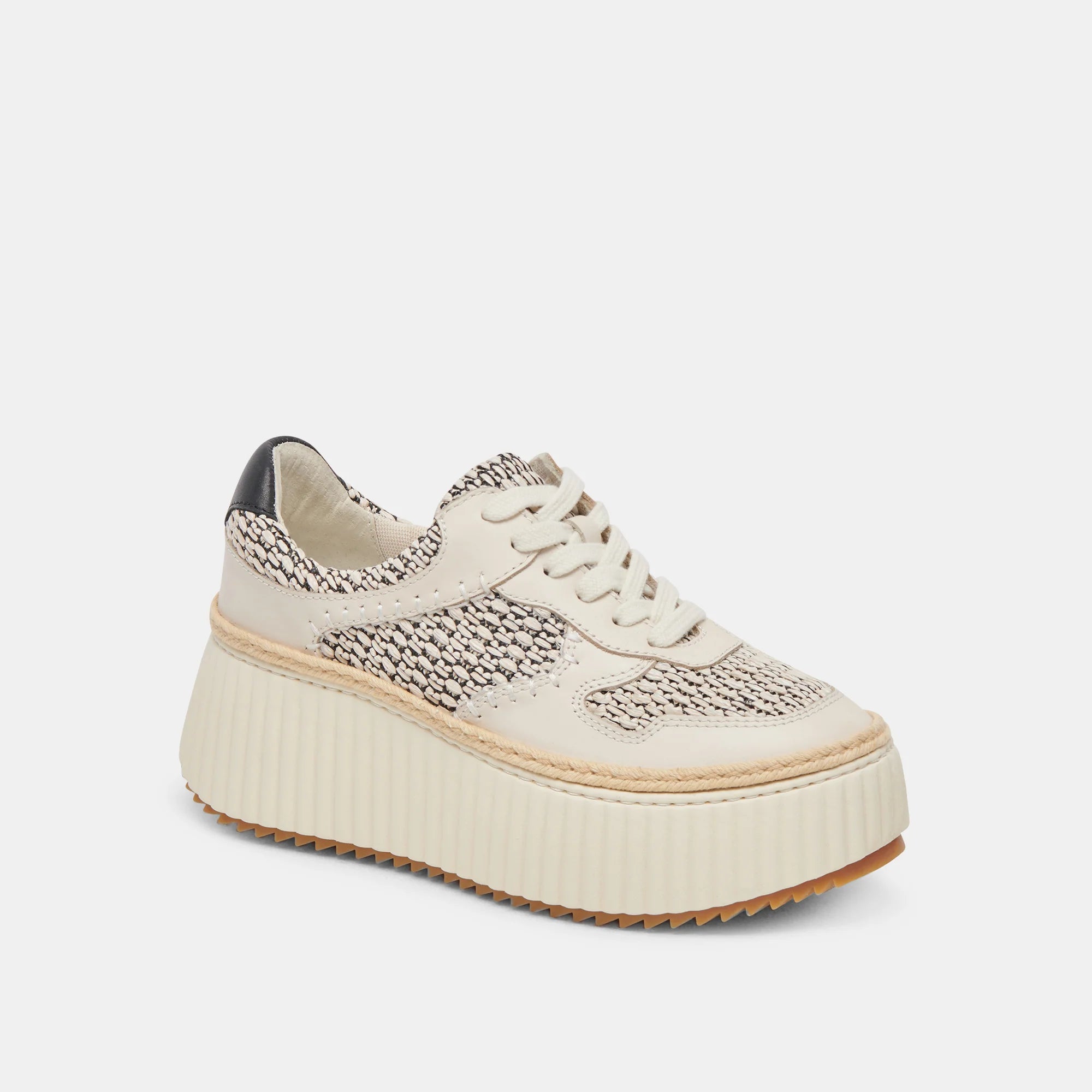 Comfortable Work Sneakers Dolce Vita Dandi Sneakers - Black/Natural