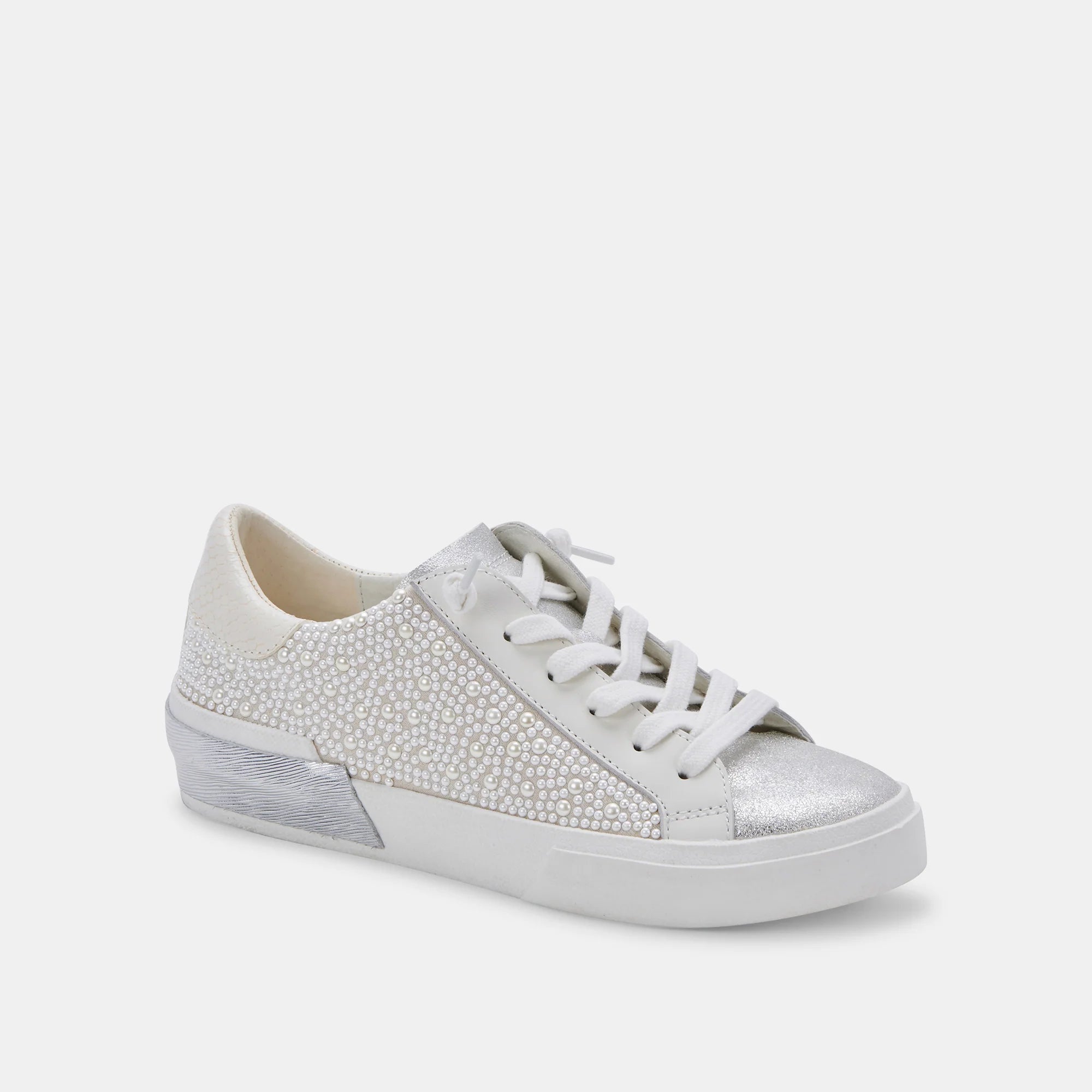 Designer Boots Collection Dolce Vita Zina Pearl Vanilla Sneakers