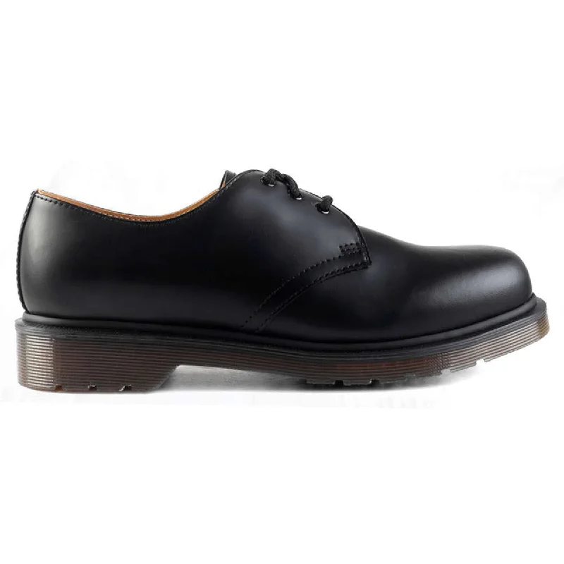 Stylish High Heels 1461 Plain Welt Smooth Leather Unisex Oxford Shoes