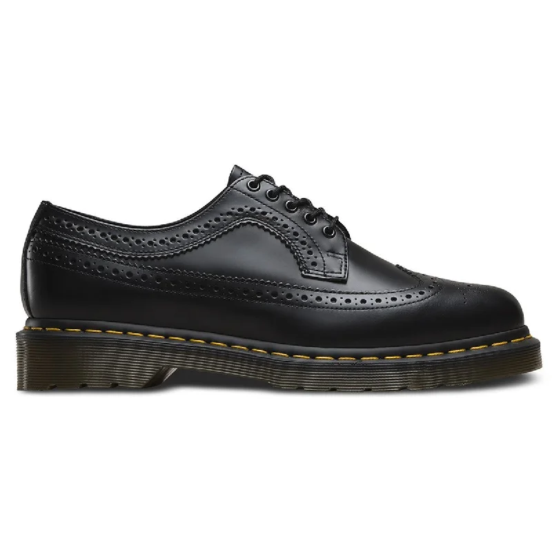 Outdoor Athletic Shoes 3989 Smooth Leather Unisex Brogue Shoes