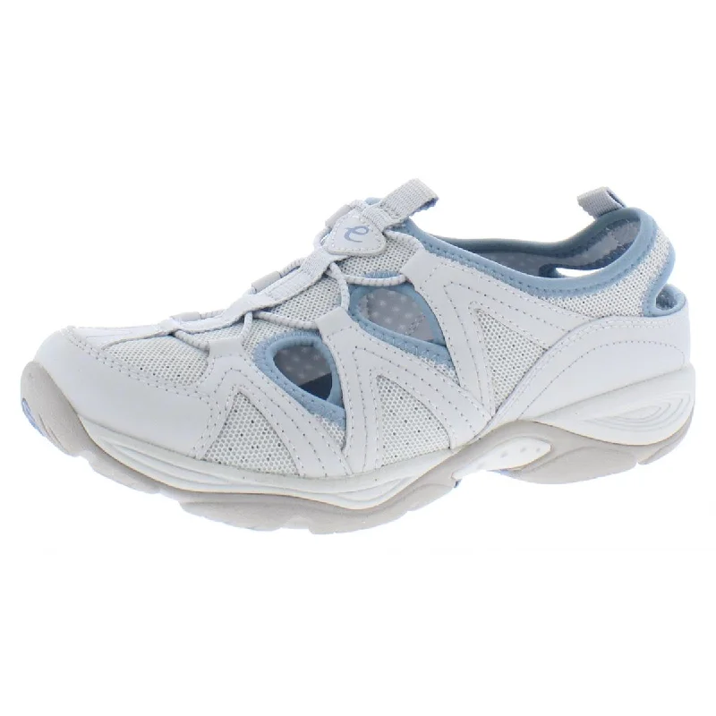 Stylish Running Footwear Easy Spirit Womens Earthen 8 Leather Slip On Sneakers